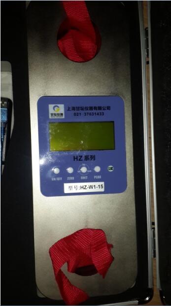 全新一代無線測力儀器cap-15000kg 能去皮、峰值停留